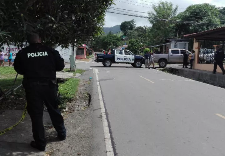 Escena del crimen en Veracruz. Foto: Eric A. Montenegro.