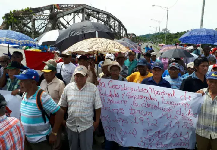 Los jubilados volverán a las calles. Fotos: Leonardo Machuca. 