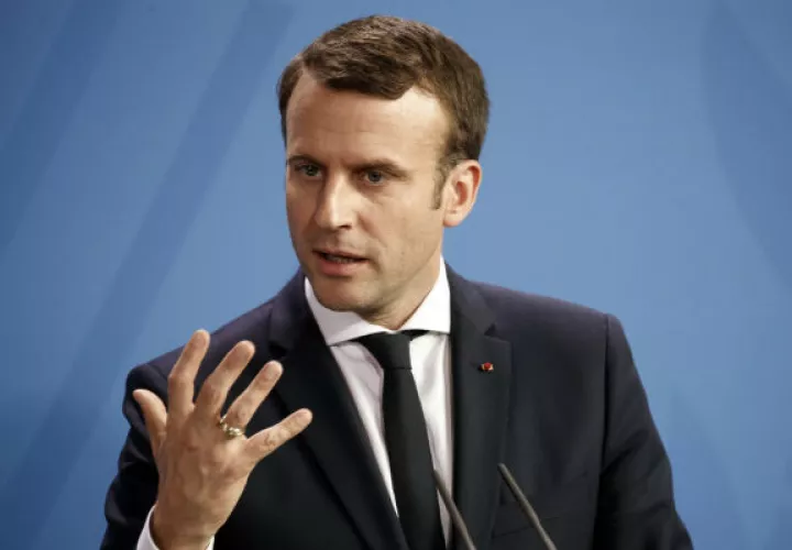 Emmanuel Macron, presidente de Francia. Foto/ EFE
