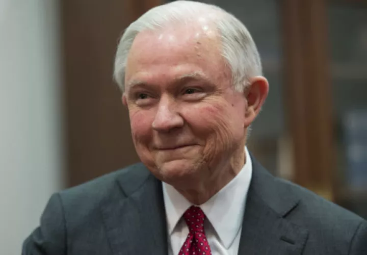 Secretario de justicia Jeff Sessions.