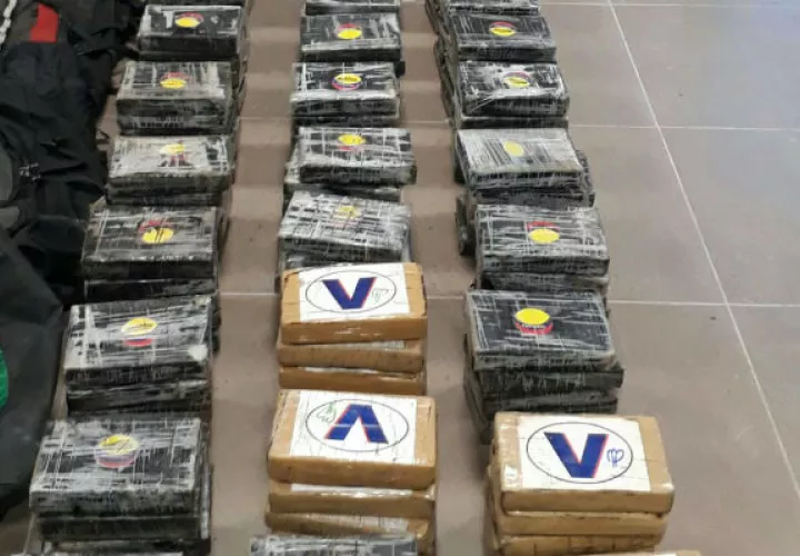 Otro decomiso de cocaína en San Carlos en pocos días. Foto: @ProtegeryServir
