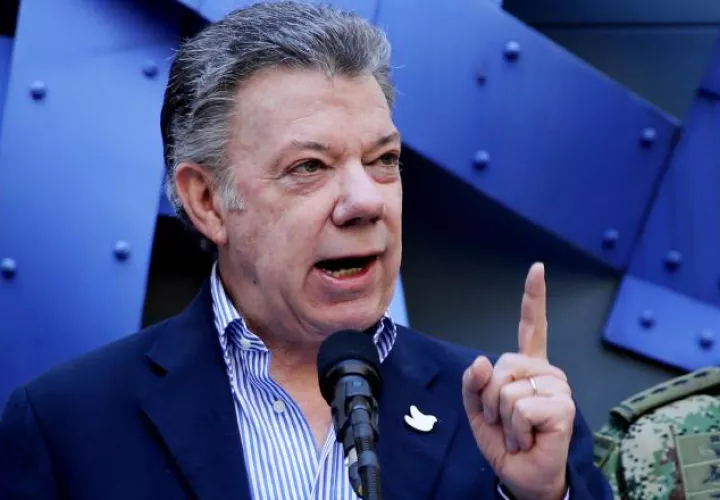 El presidente colombiano   EFE