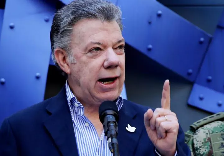 El presidente colombiano   EFE