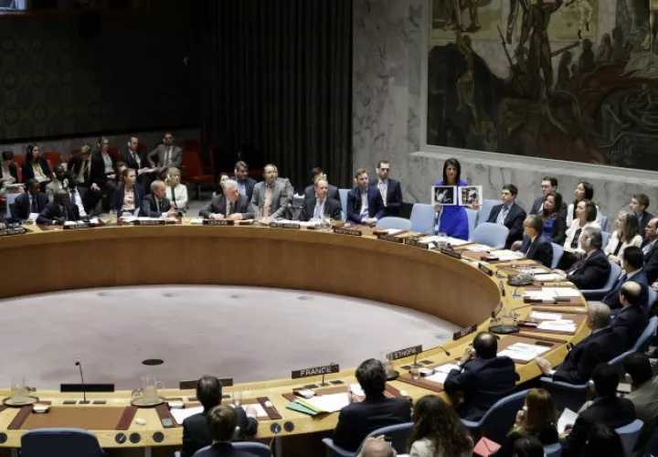 El Consejo de Seguridad de la ONU reunido. EFE