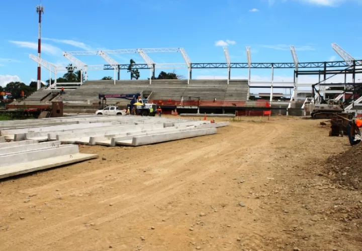 El béisbol bocatoreño tendrá nueva casa a partir de 2018. /Foto Cortesía