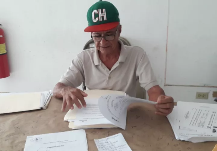 Eduvigido Lezcano Espinosa pide justicia.