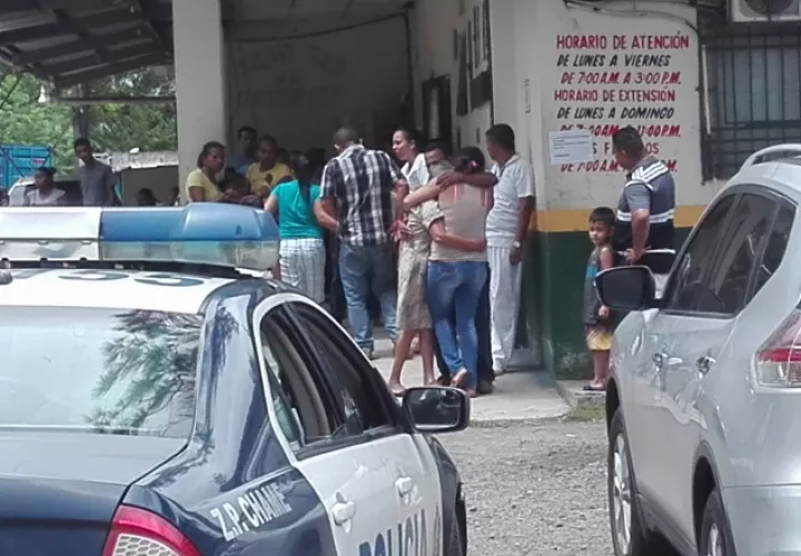 Centro de Salud de Capira cabecera, en donde falleció./Foto Eric Ariel Montenegro