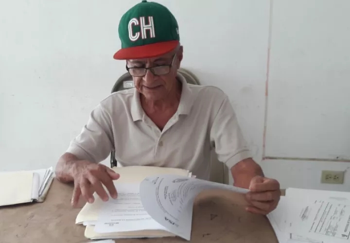 Eduvigido Lezcano Espinosa, médico veterinario destituido. /Foto José Vásquez 