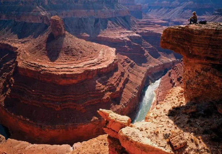Gran Cañón, ubicado en  Estados Unidos, es visitado por 4.5 millones de personas  cada año. /Foto EFE/Nuba