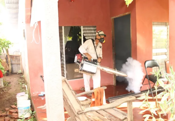 Se sigue nebulizando en las áreas donde se detectan los casos de dengue, pero esto no es suficiente. /Foto José Vásquez 