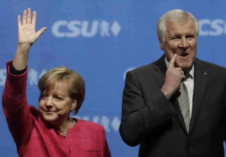 Ángela Merkel. AP
