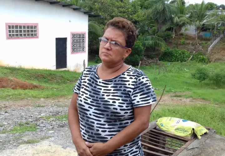 Carmen Irene Serrano, madre de Luz Michelle Orocú. /Foto Mayra Madrid 