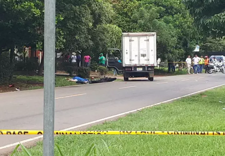 El infortunado vivía frente al colegio Rodolfo Chiari, a donde se dirigía al momento del hecho. Foto: Elena Valdez