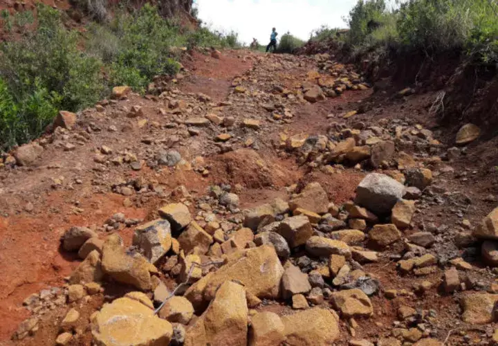 A pesar de la descentralización, así están los caminos de Olá. Foto: Eleva Valdez. 