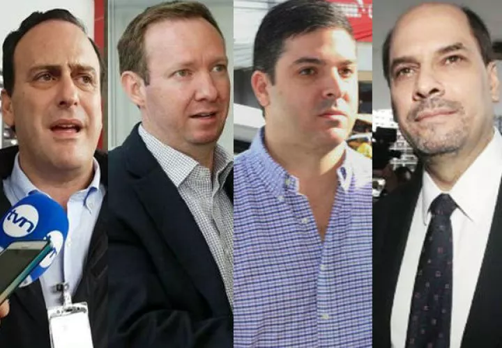 Francolini, De Lima, Ford y Domingo Arias están detenidos por presuntos casos de corrupción / Adiel Bonilla.