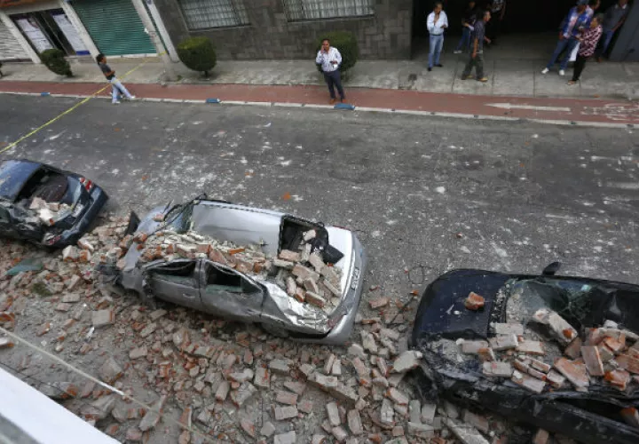 Serios daños en Puebla. FOTO/EFE