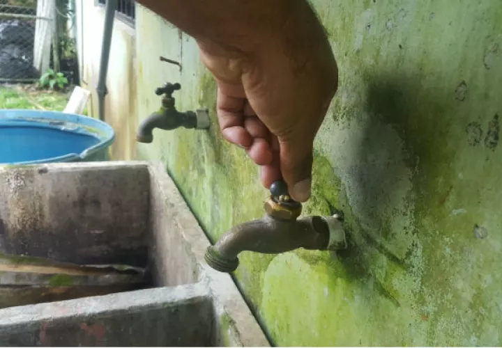 Alrededor de 3 mil personas afectadas por la falta de agua. Foto: José Vásquez