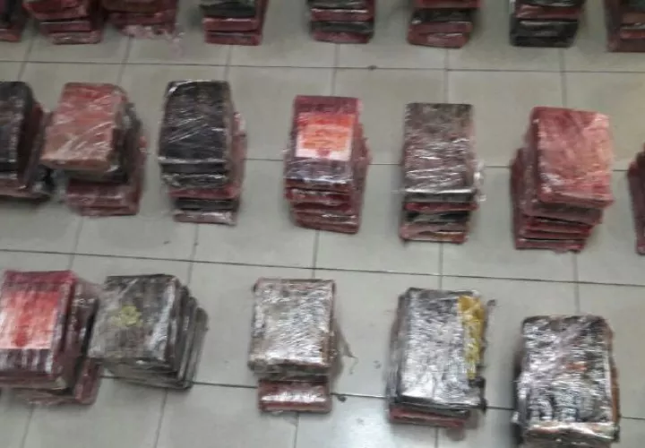 Se presume que la droga iba rumbo al puerto. /Foto Diómedes Sánchez