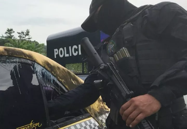 El operativo contra los responsables de los asesinatos de los policías se concentró en Chilibre, y se lograron varias detenciones. /Foto Cortesía