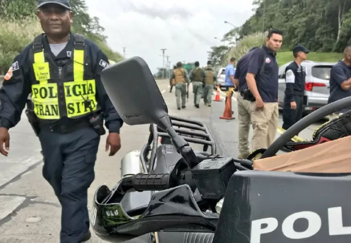 Bajo el Sistema Penal Acusatorio en Plaza Ágora se llevó a cabo la audiencia por el homicidio contra dos unidades policiales en Chilibre. /Foto Edwards Santos 