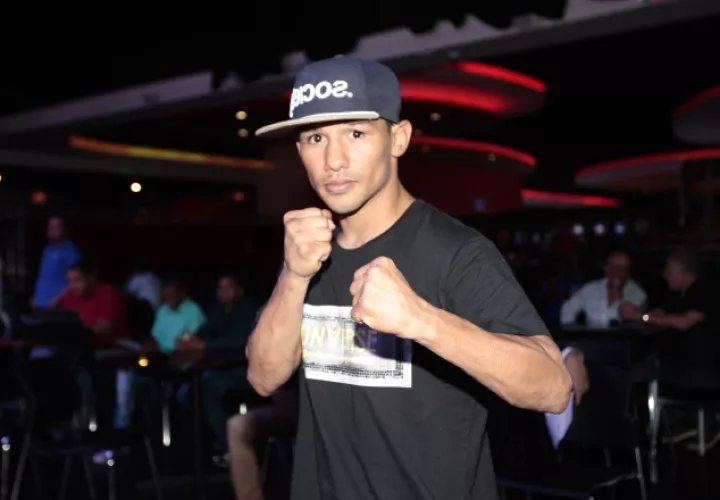 El excampeón mundial Luis 'El Nica' Concepción sostiene que espera sacar el triunfo ante el colombiano Carrillo. /Foto Anayansi Gamez