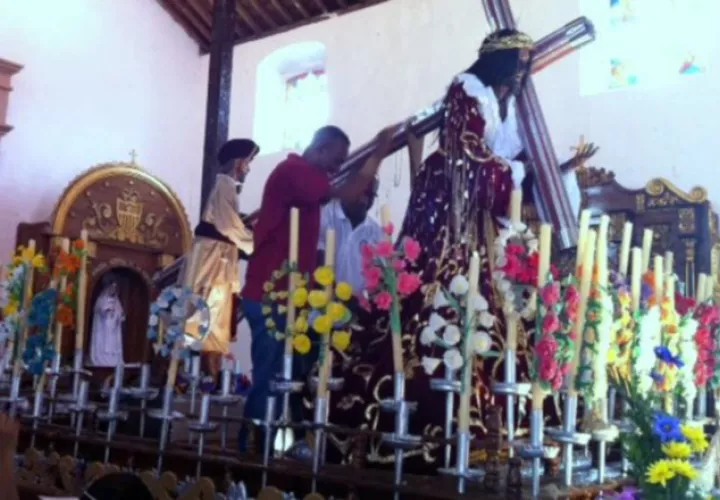 Nacionales y extranjeros venerarán al 'Naza'. Archivo