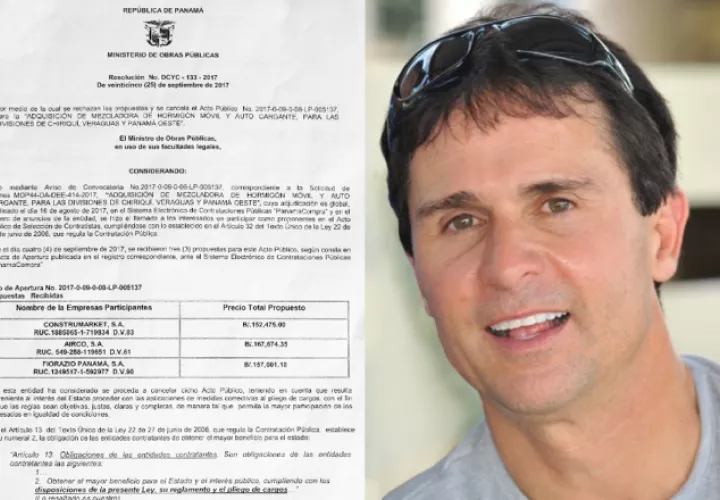 "Peter" Vallarino ha sido beneficiado con varios contratos en la administración del presidente Varela. /Foto Archivo
