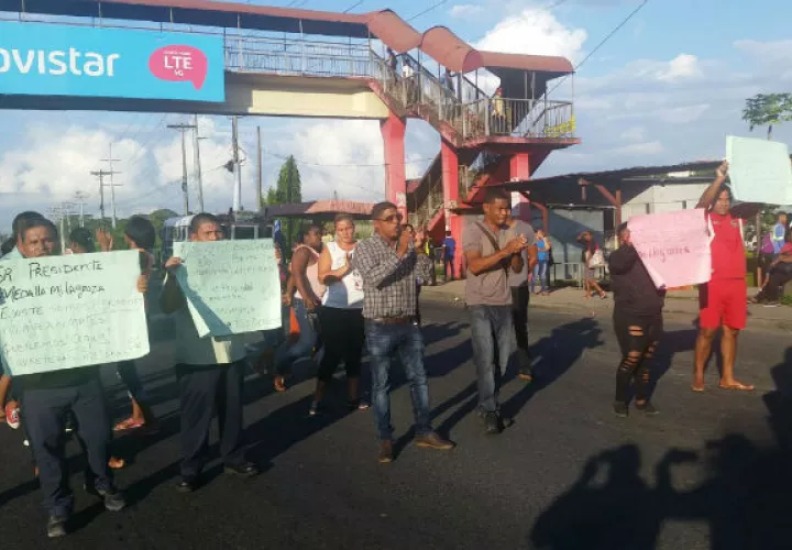 No quieren más promesas incumplidas. Foto: Delfia Cortez. 