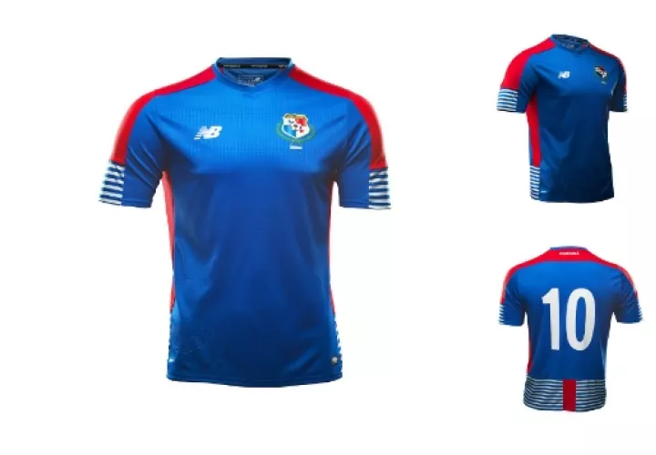 Imagen que se difundió en su momento de una nueva camiseta para la Copa Oro 2017.