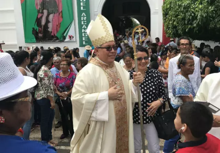 El obispo de la diócesis de Santiago, Audilio Aguilar, espera que el papa pueda visitar Atalaya. Foto: Víctor Rodríguez