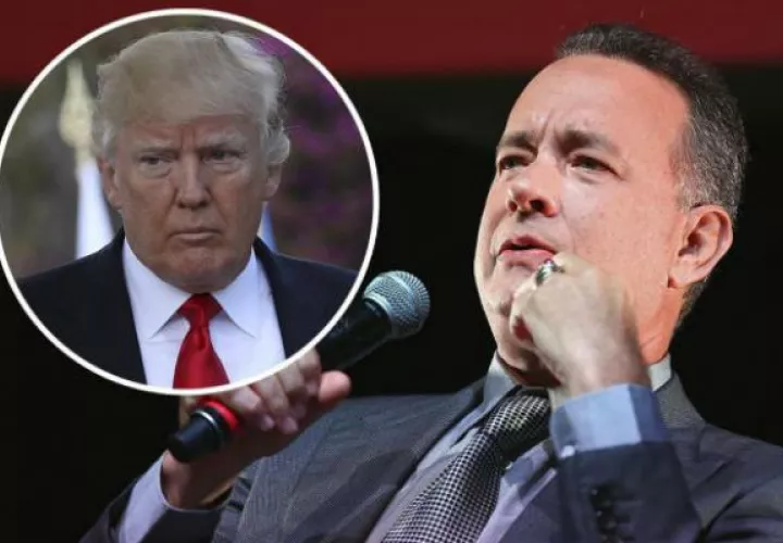 El actor Tom Hanks criticó al presidente Donald Trump