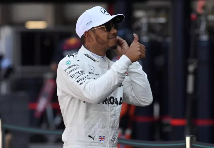 Hamilton, campeón de la temporada 2017 de la F-1. /Foto EFE