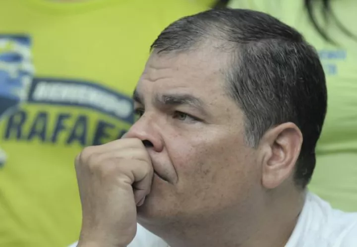 Expresidente Rafael Correa /Foto EFE
