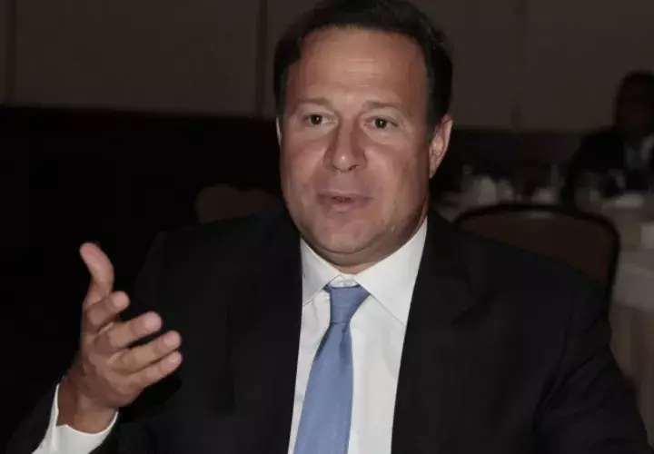 Presidente de la República, Juan Carlos Varela.