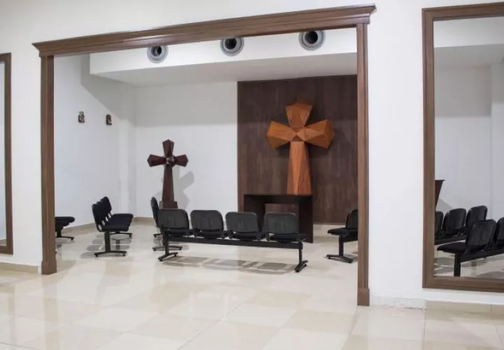 Vista de la nueva capilla. /Foto Cortesía