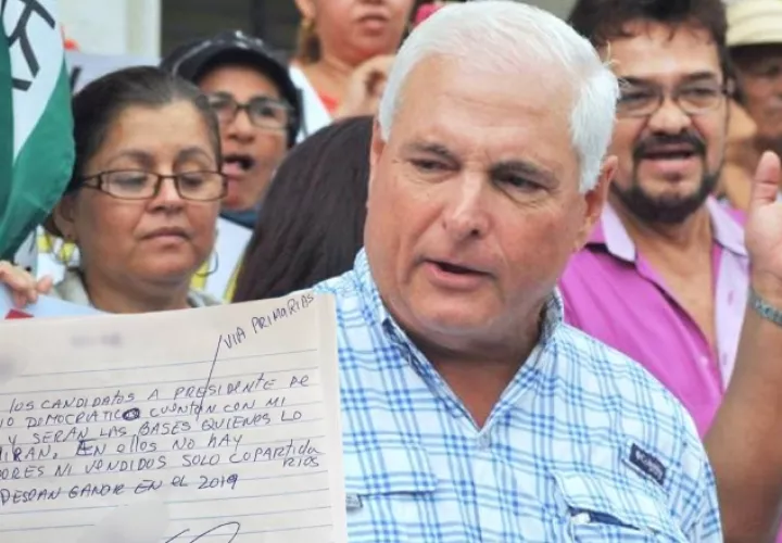 Manuscrito de tuit de Martinelli reforzó su voluntad  de trabajar por una estrategia política de unidad.