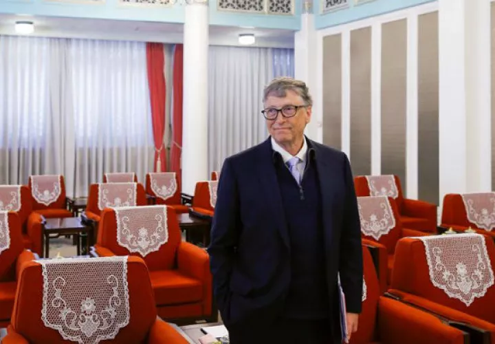Bill Gates, cofundador y filántropo de Microsoft. 