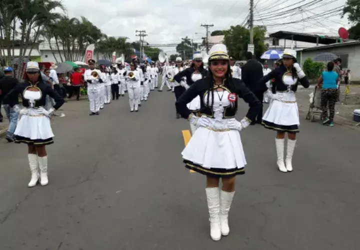 Desfiles del 4 de Noviembre en la ciudad de David. Foto: José Vásquez