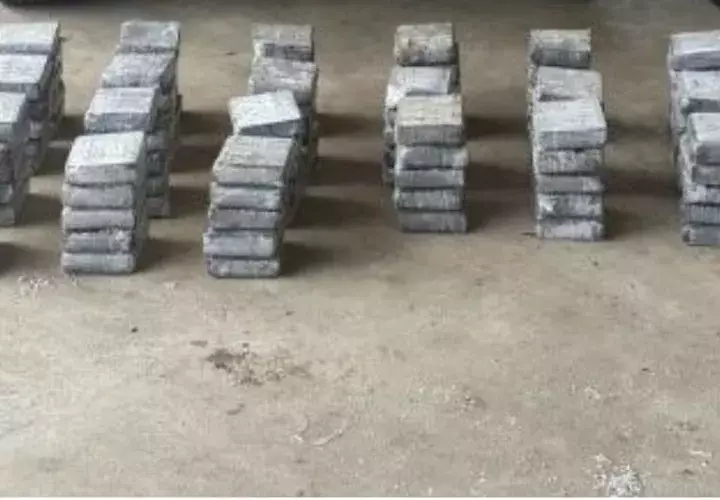 105 paquetes de droga fue el resultado del patrullaje en Darién.