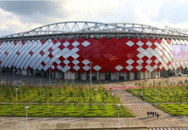 Estadio Mordovia Arena tiene una capacidad de 45, 015 personas. Foto/Internet