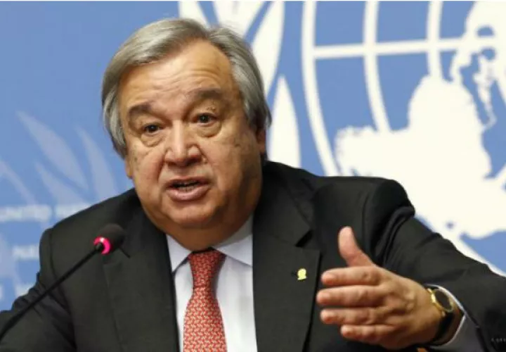 El secretario general de la ONU, Antonio Guterres,. Foto: EFE