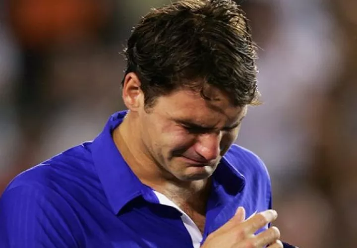 Federer no teme ser sentimental. 