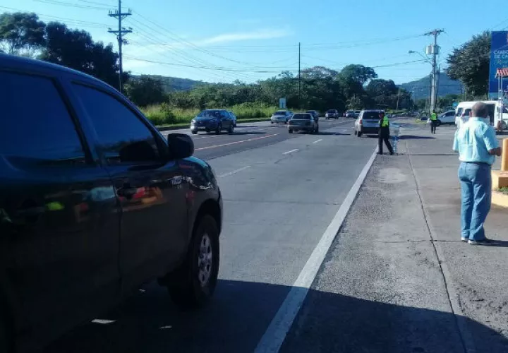 Operativo de retorno a la ciudad.