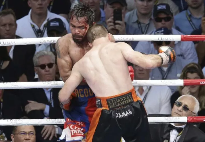 Manny Pacquiao perdió con Jeff Horn. Foto AP