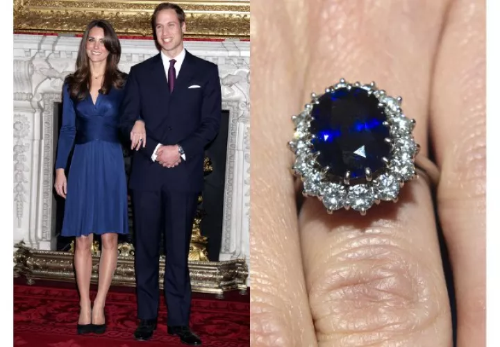 La joya cobró protagonismo frente a los flashes de los fotógrafos. Kate optó por no eclipasarla, combinando el resto de su atuendo. /Foto Archivo
