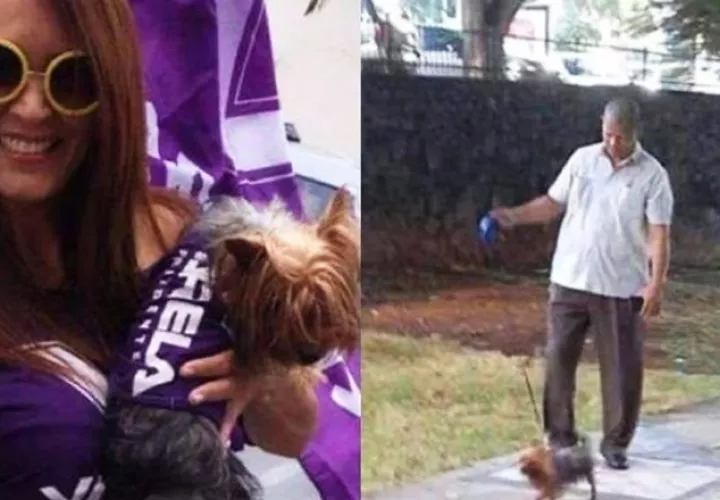 Eran obligados a pasear la mascota de la exviceministra Sucre. Archivo