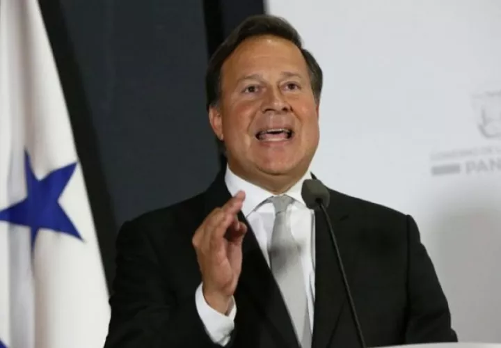 El presidente Juan Carlos Varela se refirió al tema en su visita de ayer al Hogar Bolívar.