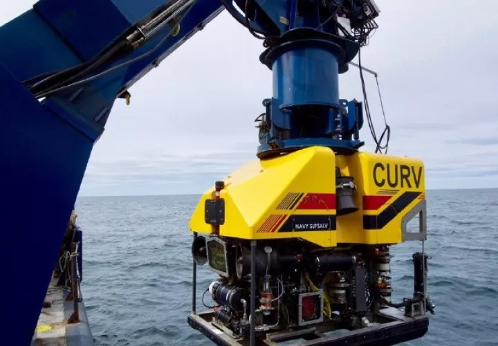 Tecnología de punta es usada en las labores de rescate del submarino ARA San Juan. EFE