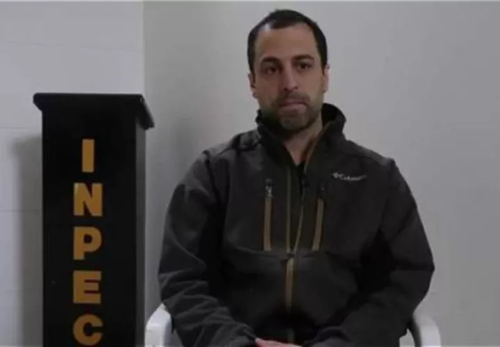 El empresario Nidal Waked durante su detención. /Foto Archivo