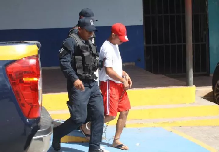 Supuesto asesino de la niña. /Foto Eric Montenegro